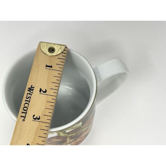 Williams Sonoma Botanical Pumpkin Coffee Cup Mug 4” Autumn Thanksgiving - Picture 4 of 7